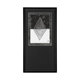 13312 - Diamond by Studio M a handmade Original Framed Artwork under Glass