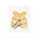 101710-S - Lifejacket I by Mercana Studio a Hand Embellished Textured Canvas