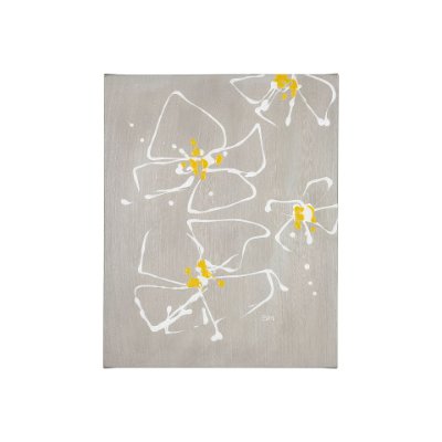 101668-S - Blossom III by Mercana Studio a Hand Embellished Textured Canvas