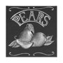 101658-L - Farm Fresh Pears by Mercana Studio a Hand Embellished Textured Canvas