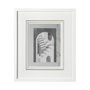13304 - Labyrinth I Gray by Mercana Studio a Hand Embellished Textured Framed Art Print Matted under Glass