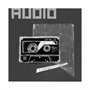 101662-L - Cassette Tape II by Alarm a Hand Embellished Textured Canvas