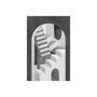101703-S - Labyrinth I Gray by Mercana Studio a Hand Embellished Textured Canvas