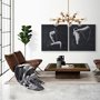 68293 - Rudyard Glass Globe and Gold Metal Chandelier 