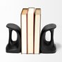 68419 - Last Cobbler's (Set of 2) 8L x 6W Black Shoemaker Tool Bookends