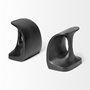 68419 - Last Cobbler's (Set of 2) 8L x 6W Black Shoemaker Tool Bookends