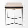 68488 - Steinbeck 61L x 28.75W x 30H Light Brown Wooden Iron Frame Office Desk