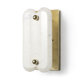 68772 - Stein 5L x 6W Gold W/ White Marble Shade Wall Sconce