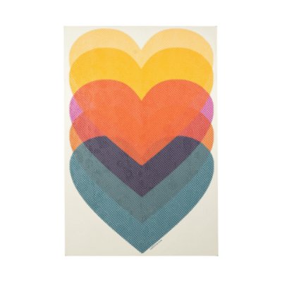 101725-L - California Love by Urban Octopus a Hand Embellished Textured Canvas