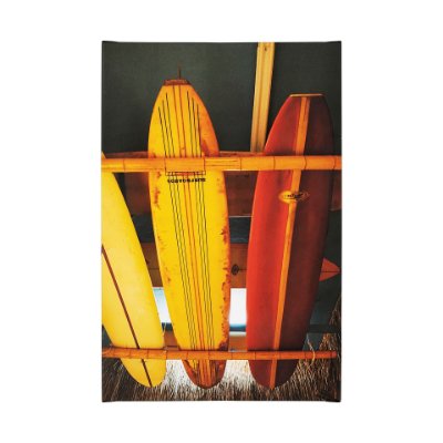 101727-L - Surfshop by Urban Octopus a Hand Embellished Textured Canvas