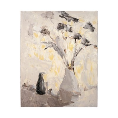 101750-L - Still Life by Julie Devine a Hand Embellished Textured Canvas