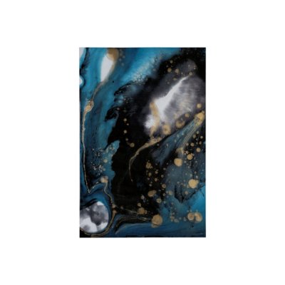 101828-S - Ocean Currents I by Mercana Studio a Hand Embellished Textured Canvas