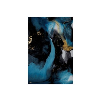 101829-S - Ocean Currents II by Mercana Studio a Hand Embellished Textured Canvas