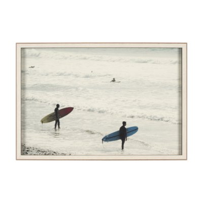 13380 - Serene Surf by Urban Octopus a Framed Photo Art Print Matted under Glass