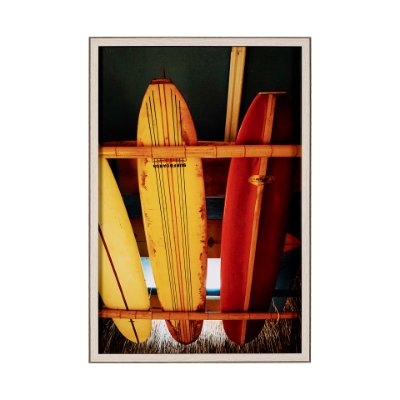 13382 - Surfshop by Urban Octopus a Framed Photo Art Print Matted under Glass