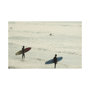 101799-L - Serene Surf by Urban Octopus a Hand Embellished Textured Canvas