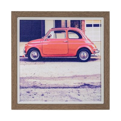 13534 - Vintage Ride V by Thomas Brown a Hand Embellished Textured Framed Photo Art Print