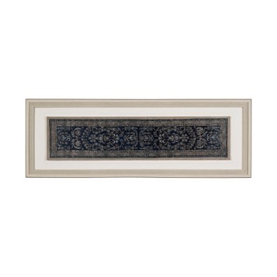 13560 - Carpet by Mercana Studio a Hand Embelished Textured Framed Art Print Matted under Glass