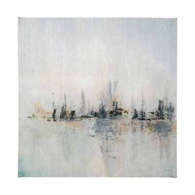101855-L - Waterfront I by Jonathan Klassen a Hand Embellished Textured Canvas