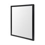 MIR-D235-P2024-DS - Bristol Black 20x24 Faux Wood Frame Bathroom Vanity Mirror