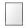 MIR-D235-P2430-DS - Bristol Black 24x30 Faux Wood Frame Bathroom Vanity Mirror
