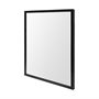MIR-D235-P2430-DS - Bristol Black 24x30 Faux Wood Frame Bathroom Vanity Mirror