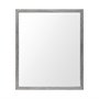 MIR-D237-P2024-DS - Bristol Grey 20x24 Faux Wood Frame Bathroom Vanity Mirror