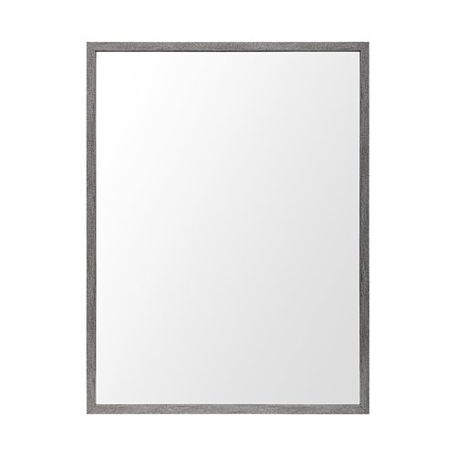 MIR-D237-P3040-DS - Bristol Grey Plain 3Mil Mirror 30 x 40