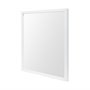 MIR-D244-P2024-DS - Bristol White 20x24 Faux Wood Frame Bathroom Vanity Mirror