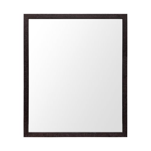 MIR-D288-P2024-DS - Bristol Espresso 20x24 Faux Wood Frame Bathroom Vanity Mirror