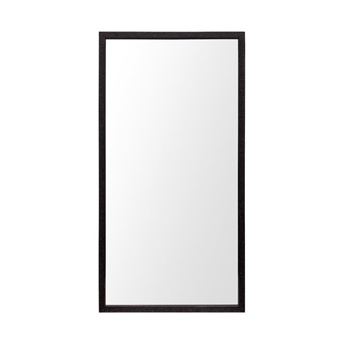 MIR-D288-P2040-DS - Bristol Espresso 20x40 Faux Wood Frame Bathroom Vanity Mirror