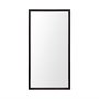 MIR-D288-P2040-DS - Bristol Espresso 20x40 Faux Wood Frame Bathroom Vanity Mirror