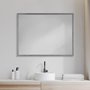 MIR-D237-P3040-DS - Bristol Grey Plain 3Mil Mirror 30 x 40