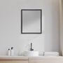 MIR-D288-P2024-DS - Bristol Espresso 20x24 Faux Wood Frame Bathroom Vanity Mirror
