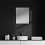 MIR-D288-P2024-DS - Bristol Espresso 20x24 Faux Wood Frame Bathroom Vanity Mirror