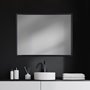 MIR-D288-P3040-DS - Bristol Espresso Plain 3Mil Mirror 30 x 40