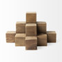 67467 - Rubik 15L x 10W Natural Wooden Cube Display Object