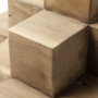 67467 - Rubik 15L x 10W Natural Wooden Cube Display Object