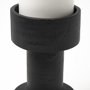 69161 - Bolton I 3.9L x 3.9W x 10.6H Black Metal Table Candle Holders