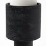 69161 - Bolton I 3.9L x 3.9W x 10.6H Black Metal Table Candle Holders