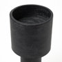 69161 - Bolton I 3.9L x 3.9W x 10.6H Black Metal Table Candle Holders