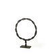 69079 - Rizwan (Small) Black Aluminum Braided Circular Object