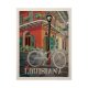 13589 - Louisiana Go USA (L) by Mercana Studio a Hand Embellished Decograph Framed Art Print