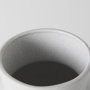 69464 - Laforge 10.8H Medium White Ceramic Vase
