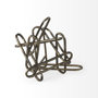 57880 - Henderson II 10L x 12W Gold Metal Paperclip Object
