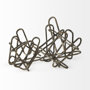 57880 - Henderson II 10L x 12W Gold Metal Paperclip Object