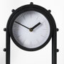69483 - Marian 7.5L x 5.7W x 13.0H Black Studded  Table Clock