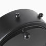 69483 - Marian 7.5L x 5.7W x 13.0H Black Studded  Table Clock