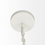 69241 - Theta 30.0 L x 30.0 W x 15.0 H White-Washed Beaded Chandelier