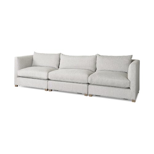 69567-A - Valence 3 Piece Light Gray Modular Sofa Set